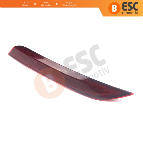 VW Polo 2015-2017 için Arka Tampon Reflektörü SOL 6C0945105B