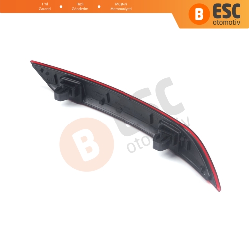 VW Polo 2015-2017 için Arka Tampon Reflektörü SOL 6C0945105B