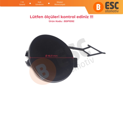 VW Golf MK7 2013-2016 için Arka Tampon Çeki Demir Kapağı 5GG807441