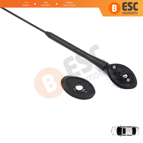 Ford Transit Custom Tourneo Connect Fiesta MK6 B Max EcoSport 9T1T18828AA İçin Radyo Tavan Anten Çubuğu