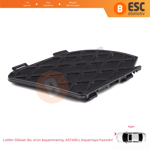 Mercedes E W210 E320 E430 E55 AMG 1999-2003 için Ön Tampon Alt Izgara Kapağı Sağ A2108850253