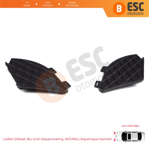 Mercedes E W210 E320 E430 E55 AMG 1999-2003 için Ön Tampon Alt Izgara Kapağı Sağ Sol A2108850253 153