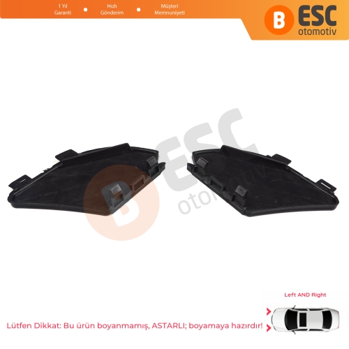 Mercedes E W210 E320 E430 E55 AMG 1999-2003 için Ön Tampon Alt Izgara Kapağı Sağ Sol A2108850253 153