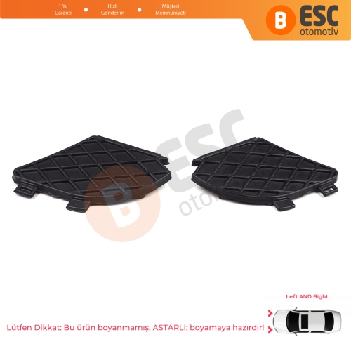 Mercedes E W210 E320 E430 E55 AMG 1999-2003 için Ön Tampon Alt Izgara Kapağı Sağ Sol A2108850253 153