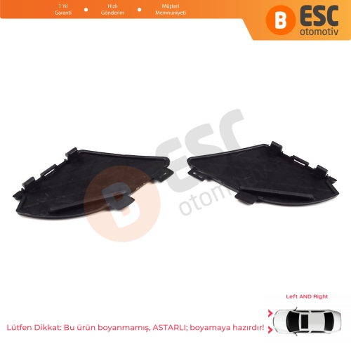 Mercedes E W210 E320 E430 E55 AMG 1999-2003 için Ön Tampon Alt Izgara Kapağı Sağ Sol A2108850253 153