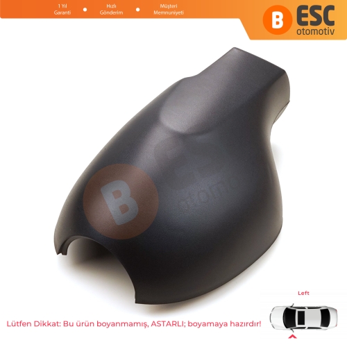 Renault Symbol 2 Thalia için Sol Yan Dış Ayna Kapağı 8200634550