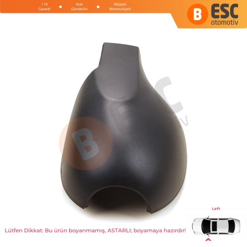 Renault Symbol 2 Thalia için Sol Yan Dış Ayna Kapağı 8200634550