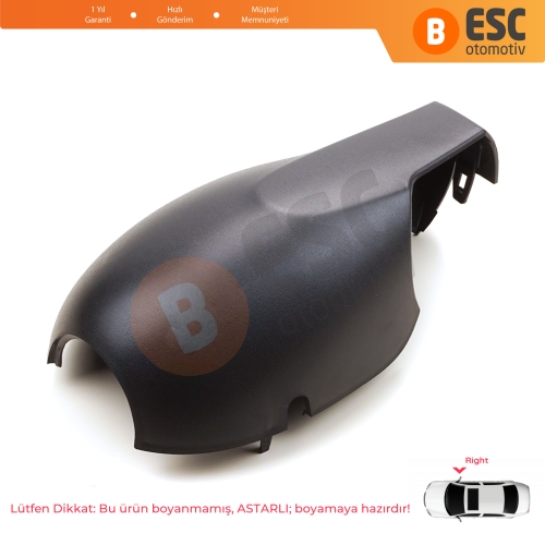 Renault Symbol 2 Thalia için Sağ Yan Dış Ayna Kapağı 8200634548