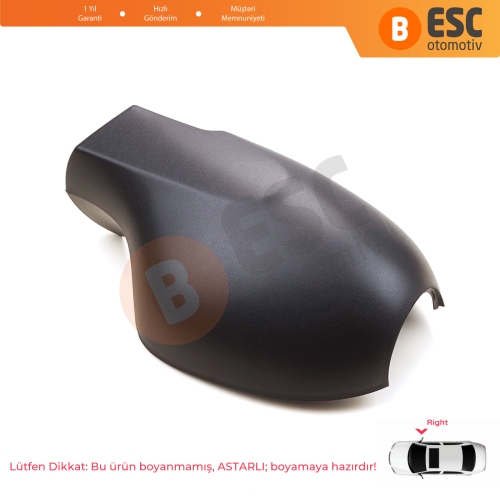 Renault Symbol 2 Thalia için Sağ Yan Dış Ayna Kapağı 8200634548