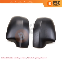 Dacia Duster 1 Sandero 2 Logan 2 için Sağ Sol Yan Dış Ayna Kapağı 963736915R, 963747198R