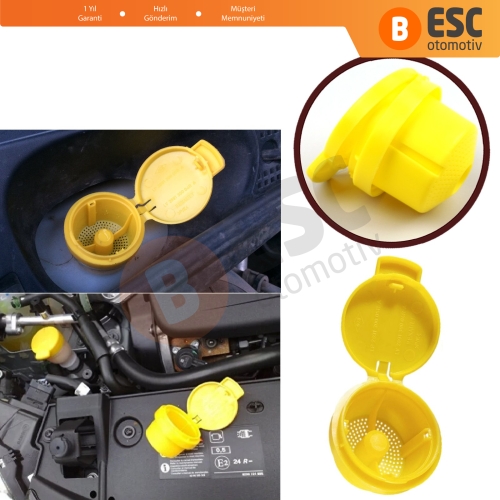 Renault Fluence Clio 4 Megane 3 Scenic 3 Captur 1 için Cam Su Deposu Kapağı 289130004R