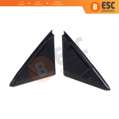 Opel Vectra B 1995-2002  için Yan Ayna Ön Dış Köşe Üçgen Kapağı Sağ Sol 90545855 90545856