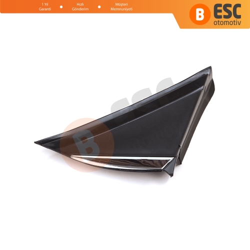 Renault Megane MK4 2016-On için SOL Yan Ayna Köşe Plastiği Bakaliti NİKELAJLI 638758950R