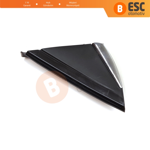 Renault Megane MK4 2016-On için SOL Yan Ayna Köşe Plastiği Bakaliti NİKELAJLI 638758950R