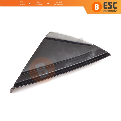 Renault Megane MK4 2016-On için SOL Yan Ayna Köşe Plastiği Bakaliti NİKELAJLI 638758950R