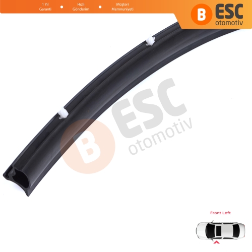 VW Transporter T5 T6 T6.1 Caravelle Multivan 7H0837565 İçin Ön Sol Çamurluk Kapı Alt Fitili 