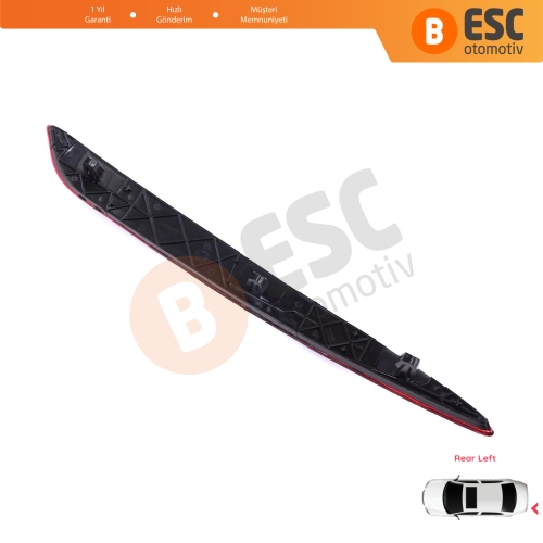 Fiat Egea 2015-On 4-Kapı Sedan 51998151 için Sol Arka Tampon Reflektörü