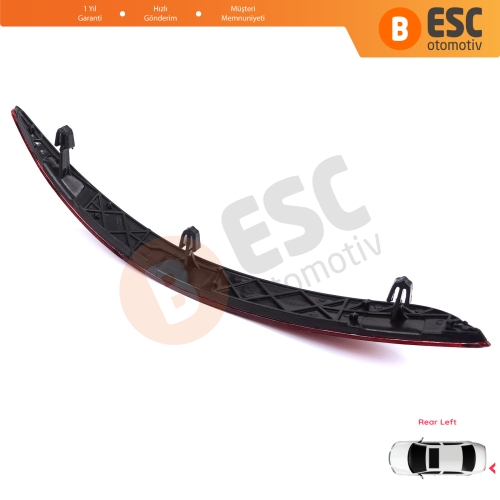 Fiat Egea 2015-On 4-Kapı Sedan 51998151 için Sol Arka Tampon Reflektörü