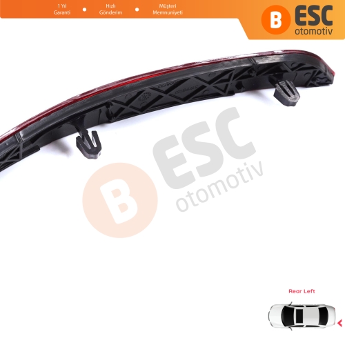 Fiat Egea 2015-On 4-Kapı Sedan 51998151 için Sol Arka Tampon Reflektörü