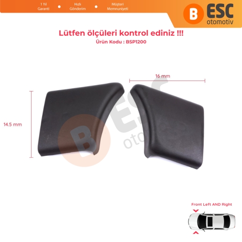 Citroen Berlingo MK1 M49 M59 1996-2008 8544J7 8544J8 İçin Ön Sol Sağ Çamurluk Çıtası
