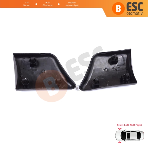 Peugeot Partner M49 1996-2002 Makyajsız Kasa 8544.F2 8544.F1 İçin Ön Sol ve Sağ Çamurluk Çıtası