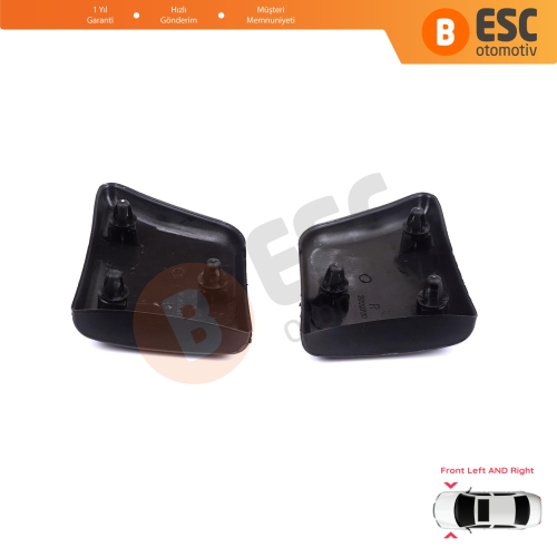 Peugeot Partner M49 1996-2002 Makyajsız Kasa 8544.F2 8544.F1 İçin Ön Sol ve Sağ Çamurluk Çıtası