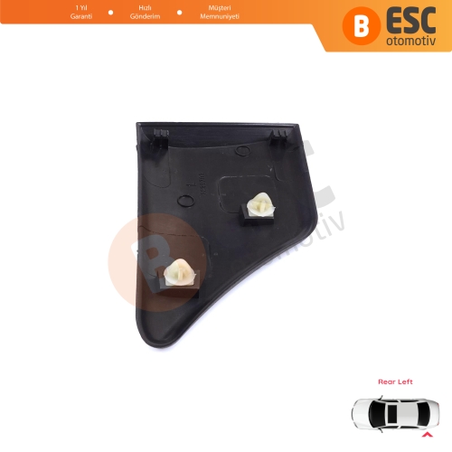 Peugeot Partner MK1 M49 M59 1996-2008 8547.L8 İçin Arka Sol Çamurluk Çıtası