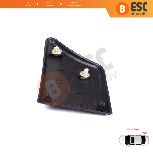 Peugeot Partner MK1 M49 M59 1996-2008 8547.K5 İçin Arka Sağ Çamurluk Çıtası