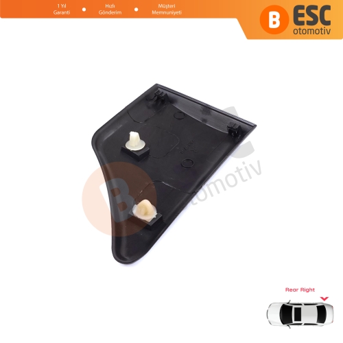 Peugeot Partner MK1 M49 M59 1996-2008 8547.K5 İçin Arka Sağ Çamurluk Çıtası