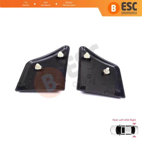Peugeot Partner MK1 M49 M59 1996-2008 8547.L8 8547.K5 İçin Arka Sol ve Sağ Çamurluk Çıtası