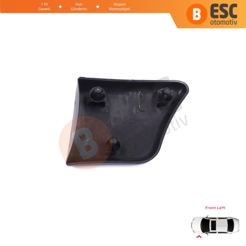 Peugeot Partner M59 2002-2008 Makyajlı Kasa 8544.J5 İçin Ön Sol Çamurluk Çıtası