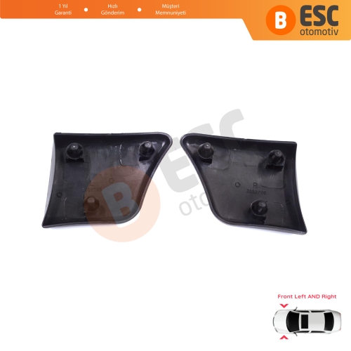 Peugeot Partner M59 2002-2008 Makyajlı Kasa 8544.J5 8544.J6 İçin Ön Sol ve Sağ Çamurluk Çıtası