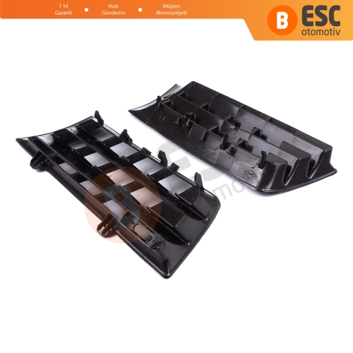 Renault Megane MK2 2002-2006 Makyajsız Kasa 8200114156 için Ön Sağ Sol Tampon Radyatör Üst Panjur Hava Izgara Paneli