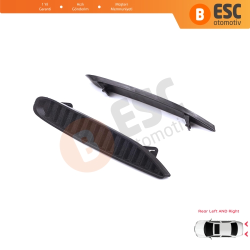 Renault Megane MK4 LFB 2016-On Sedan 850760115R için Sağ Sol Arka Tampon Çıtası Havalandirma Kapağı Bakaliti
