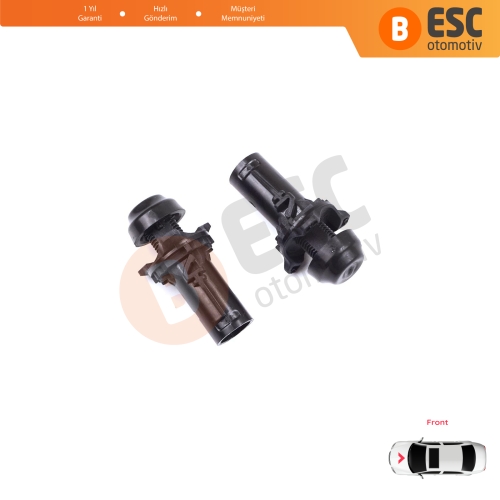 Renault Clio MK5 Captur MK2 Taliant Dacia Sandero MK3 658291760R için 2 Adet Ayarlanabilir Ön Kaput Amortisör Takozu