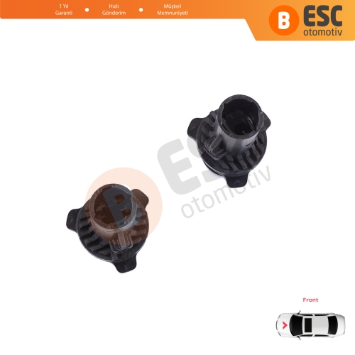 Renault Clio MK5 Captur MK2 Taliant Dacia Sandero MK3 658291760R için 2 Adet Ayarlanabilir Ön Kaput Amortisör Takozu