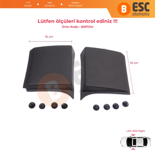 Renault Trafic MK3 Fiat Talento Opel Vivaro B Nissan NV300 Primastar 768196228 768185709 İçin Sağ Sol Yan Orta Direk Çevre Bandı