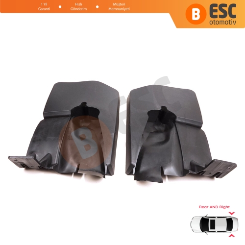 Mercedes Sprinter MK2 906 NCV3 VW Crafter MK1 2006-2017 9068820204 9068820304 için Arka Sağ Sol Tekerlek Çamurluk Paçalık
