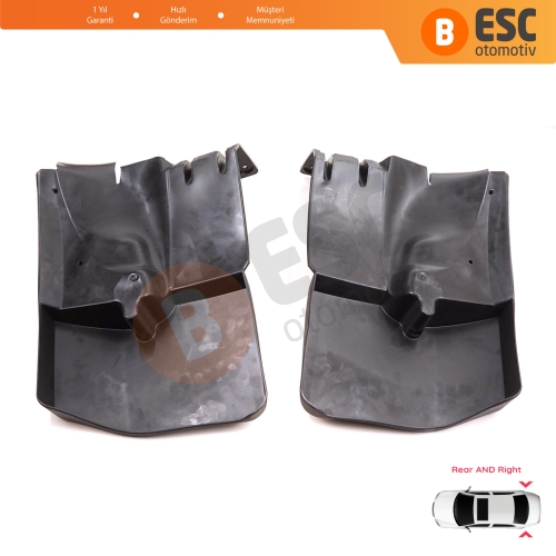 Mercedes Sprinter MK2 906 NCV3 VW Crafter MK1 2006-2017 9068820204 9068820304 için Arka Sağ Sol Tekerlek Çamurluk Paçalık