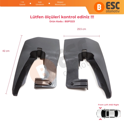 Mercedes Sprinter MK2 906 NCV3 VW Crafter MK1 2006-2017 9068820004 9068820104 için Ön Sağ Sol Tekerlek Çamurluk Paçalık