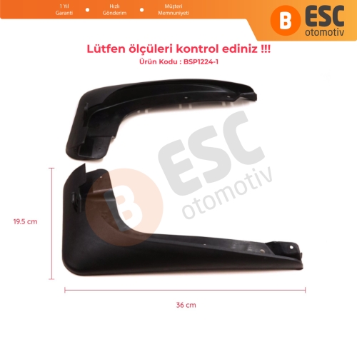 Mercedes V Class Vito W447 2014-On A4478900000 için Ön Sağ Sol Tekerlek Çamurluk Paçalık