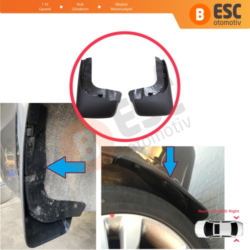 Mercedes V Class Vito W447 2014-On A4478900100 için Arka Sağ Sol Tekerlek Çamurluk Paçalık