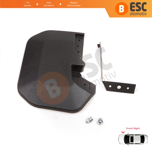 Ford Transit MK8 T18 V363 FAD FBD FCD FDD FED 2013-On 1820756 için Ön Sağ Tekerlek Çamurluk Paçalık