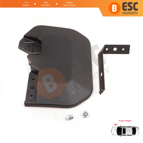 Ford Transit MK8 T18 V363 FAD FBD FCD FDD FED 2013-On 1820756 için Ön Sağ Tekerlek Çamurluk Paçalık