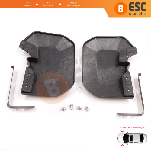 Ford Transit MK8 T18 V363 FAD FBD FCD FDD FED 2013-On 1820756 1820757 için Ön Sağ Sol Tekerlek Çamurluk Paçalık