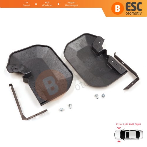 Ford Transit MK8 T18 V363 FAD FBD FCD FDD FED 2013-On 1820756 1820757 için Ön Sağ Sol Tekerlek Çamurluk Paçalık