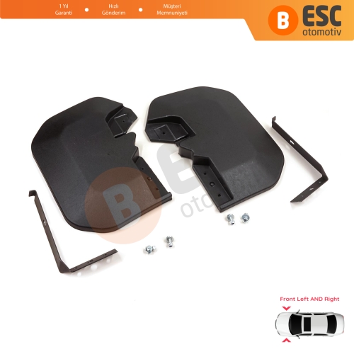 Ford Transit MK8 T18 V363 FAD FBD FCD FDD FED 2013-On 1820756 1820757 için Ön Sağ Sol Tekerlek Çamurluk Paçalık