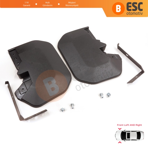 Ford Transit MK8 T18 V363 FAD FBD FCD FDD FED 2013-On 1820756 1820757 için Ön Sağ Sol Tekerlek Çamurluk Paçalık