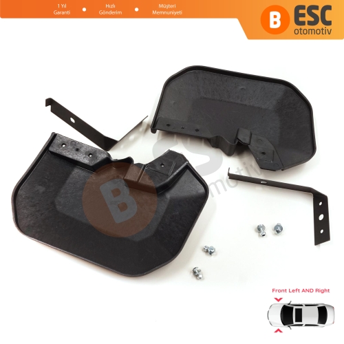 Ford Transit MK8 T18 V363 FAD FBD FCD FDD FED 2013-On 1820756 1820757 için Ön Sağ Sol Tekerlek Çamurluk Paçalık