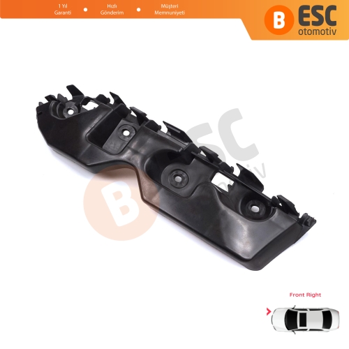 Renault Dacia Duster MK1 HS 2010-2017 622220011R için Ön Sağ Tampon İç Bağlantı Braket Ayağı 